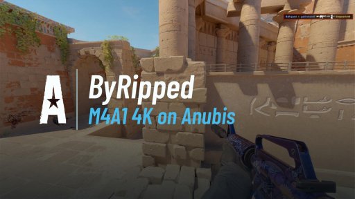 Mr_Mikeylar - M4A1 4K on Anubis on Anubis