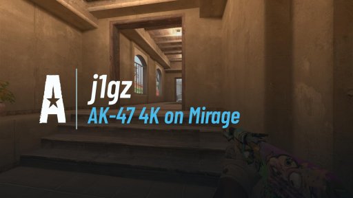 j1gz_ - AK-47 4K on Mirage on Mirage