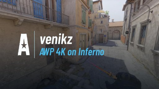 veniikz - AWP 4K on Inferno on Inferno