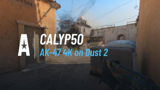 calypso_cs - AK-47 4K on Dust 2 on Dust 2