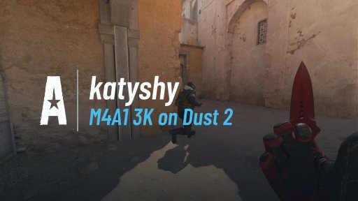 katyshhyy - M4A1 3K on Dust 2 on Dust 2