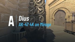 AK-47 4K on Mirage