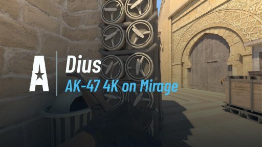 Dius7310 - AK-47 4K on Mirage on Mirage