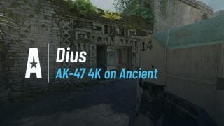 AK-47 4K on Ancient