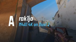 M4A1 4K on Dust 2