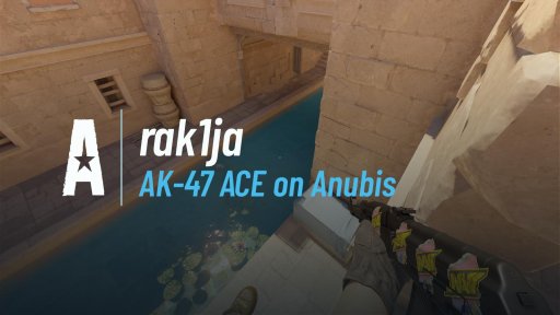rak1jaTJM - AK-47 ACE on Anubis on Anubis