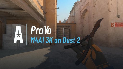 ProoYo - M4A1 3K on Dust 2 on Dust 2