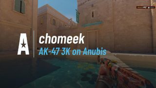 AK-47 3K on Anubis
