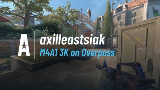 axyl_t - M4A1 3K on Overpass on Overpass