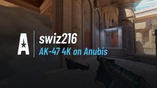 AK-47 4K on Anubis