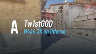 M4A4 3K on Inferno