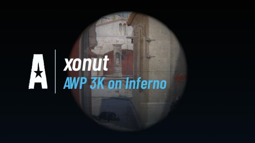 xonutt - AWP 3K on Inferno on Inferno
