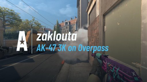 zakloutas - AK-47 3K on Overpass on Overpass