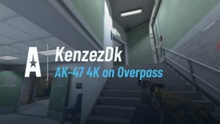 AK-47 4K on Overpass