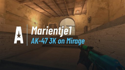 Marientje1live - AK-47 3K on Mirage on Mirage