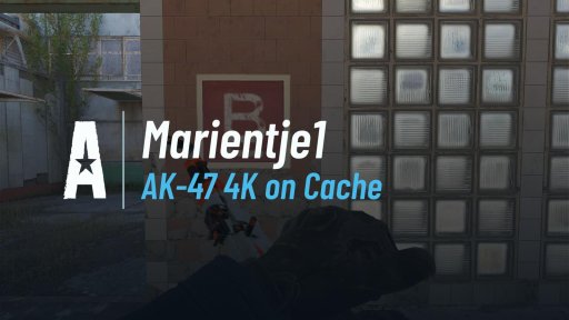 Marientje1live - AK-47 4K on Cache on Cache