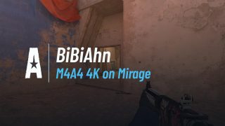 M4A4 4K on Mirage