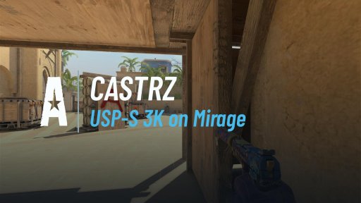 castrzz - USP-S 3K on Mirage on Mirage