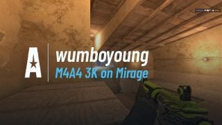 M4A4 3K on Mirage