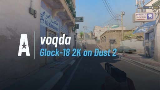 voqda - Glock-18 2K on Dust 2 on Dust 2