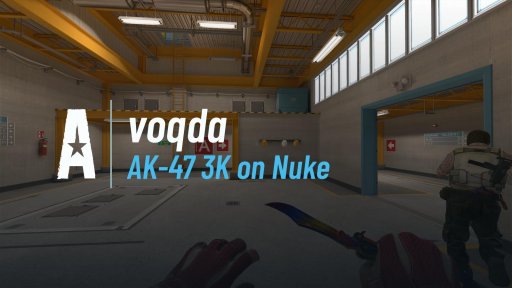 voqda - AK-47 3K on Nuke on Nuke