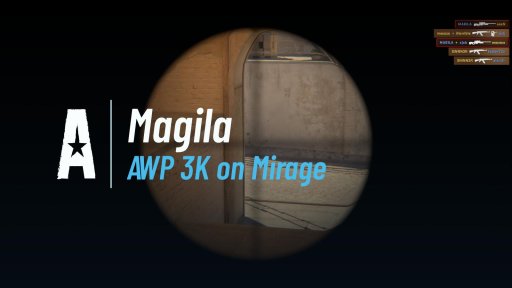 MAGILAcs - AWP 3K on Mirage on Mirage