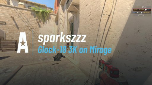 YourBoySparkS - Glock-18 3K on Mirage on Mirage