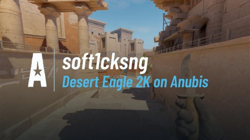soft1cksng - Desert Eagle 2K on Anubis on Anubis