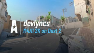 M4A1 2K on Dust 2