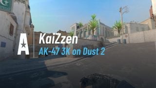 AK-47 3K on Dust 2