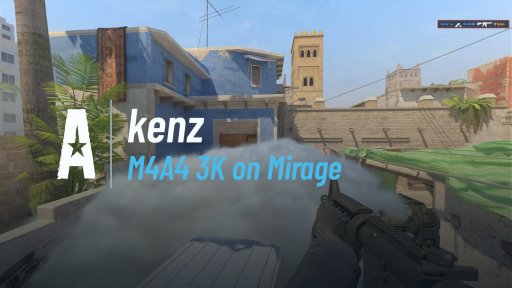 kenzgosu - M4A4 3K on Mirage on Mirage