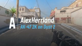 AK-47 2K on Dust 2