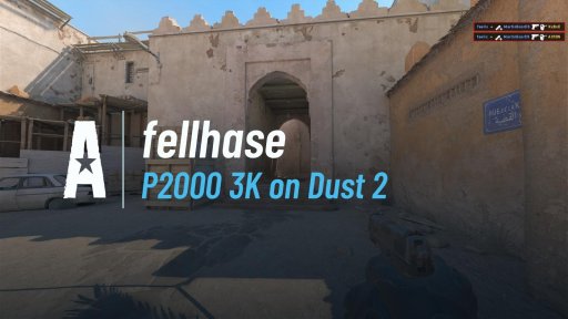felixfellhase - P2000 3K on Dust 2 on Dust 2