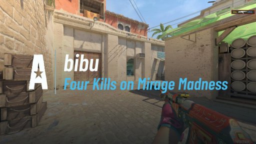 b1bu_ - Four Kills on Mirage Madness on Mirage
