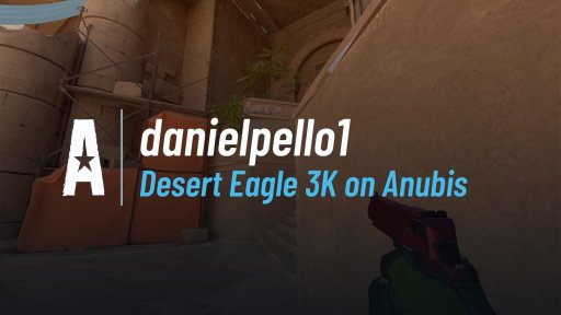 danielpello1 - Desert Eagle 3K on Anubis on Anubis