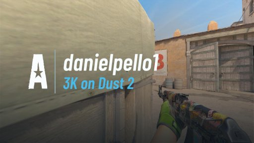 danielpello1 - 3K on Dust 2 on Dust 2