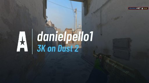 danielpello1 - 3K on Dust 2 on Dust 2
