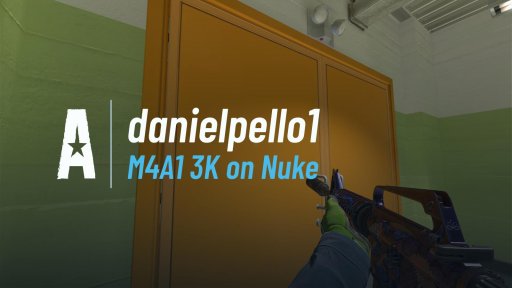 danielpello1 - M4A1 3K on Nuke on Nuke