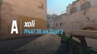 M4A1 3K on Dust 2