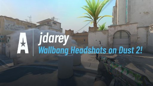 jdarey - Wallbang Headshots on Dust 2! on Dust 2