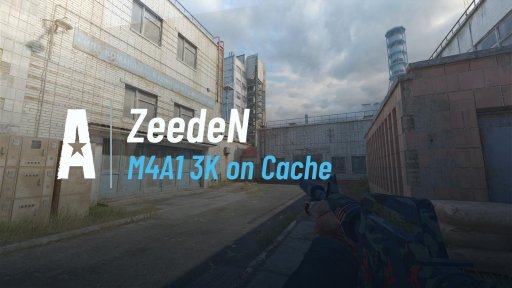 zeeden_cs - M4A1 3K on Cache on Cache