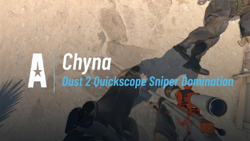 godchyna - Dust 2 Quickscope Sniper Domination on Dust 2