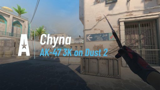 godchyna - AK-47 3K on Dust 2 on Dust 2