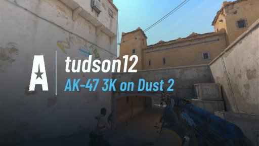 tudsoNN - AK-47 3K on Dust 2 on Dust 2