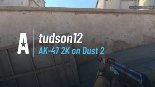 AK-47 2K on Dust 2