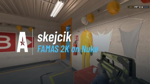 skejcikkkk - FAMAS 2K on Nuke on Nuke