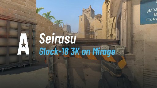 xyz337 - Glock-18 3K on Mirage on Mirage