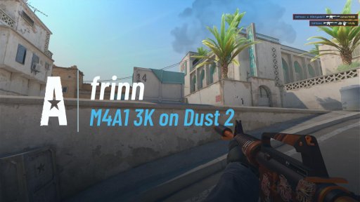 frinnCS - M4A1 3K on Dust 2 on Dust 2