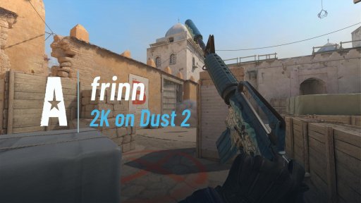frinnCS - 2K on Dust 2 on Dust 2