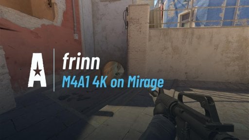 frinnCS - M4A1 4K on Mirage on Mirage